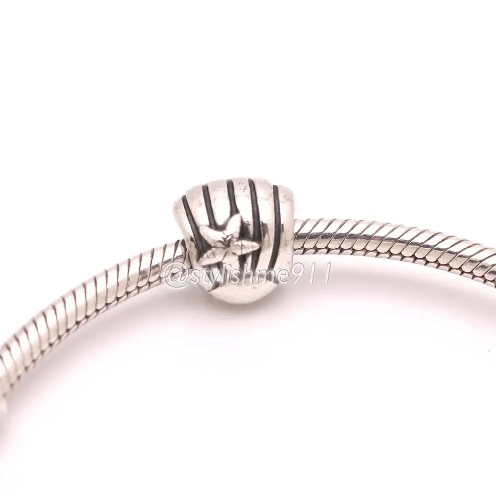 Authentic PANDORA Silver Sea Shell Charm